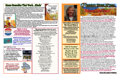 October 2026 Freedom Street XPress newsletter preview
